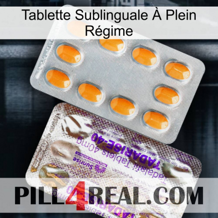 Tablette Sublinguale À Plein Régime new12